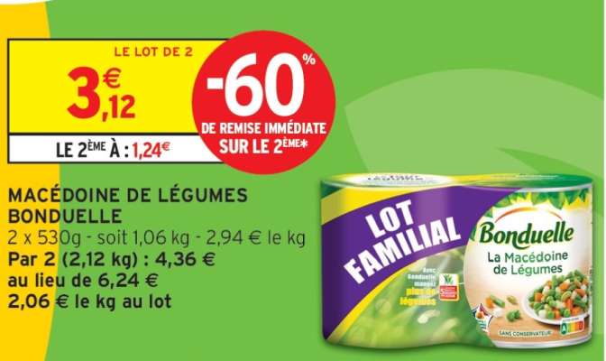 Macédoine De Légumes Bonduelle
