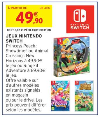 Jeux Nintendo Switch