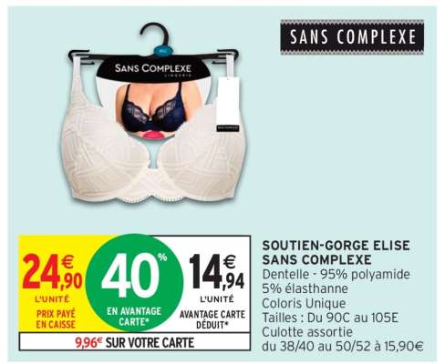 Soutien-gorge Elise Sans Complexe