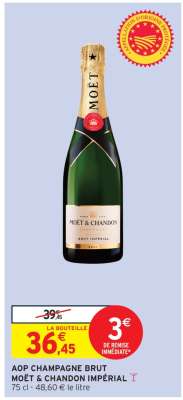 AOP Champagne Brut Moët & Chandon Impérial