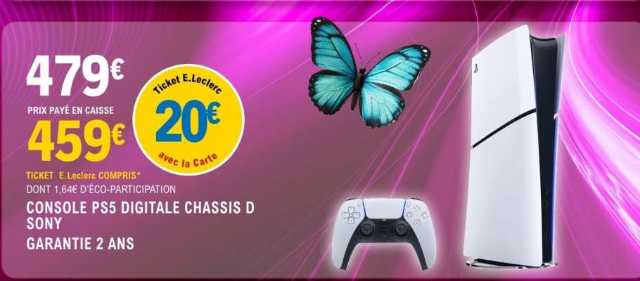CONSOLE PS5 DIGITALE CHASSIS D SONY