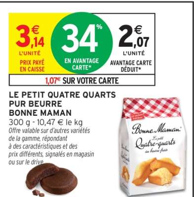Le Petit Quatre-Quarts Pur Beurre Bonne Maman