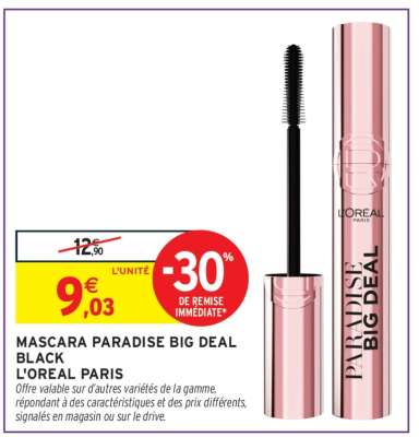 MASCARA PARADISE BIG DEAL BLACK