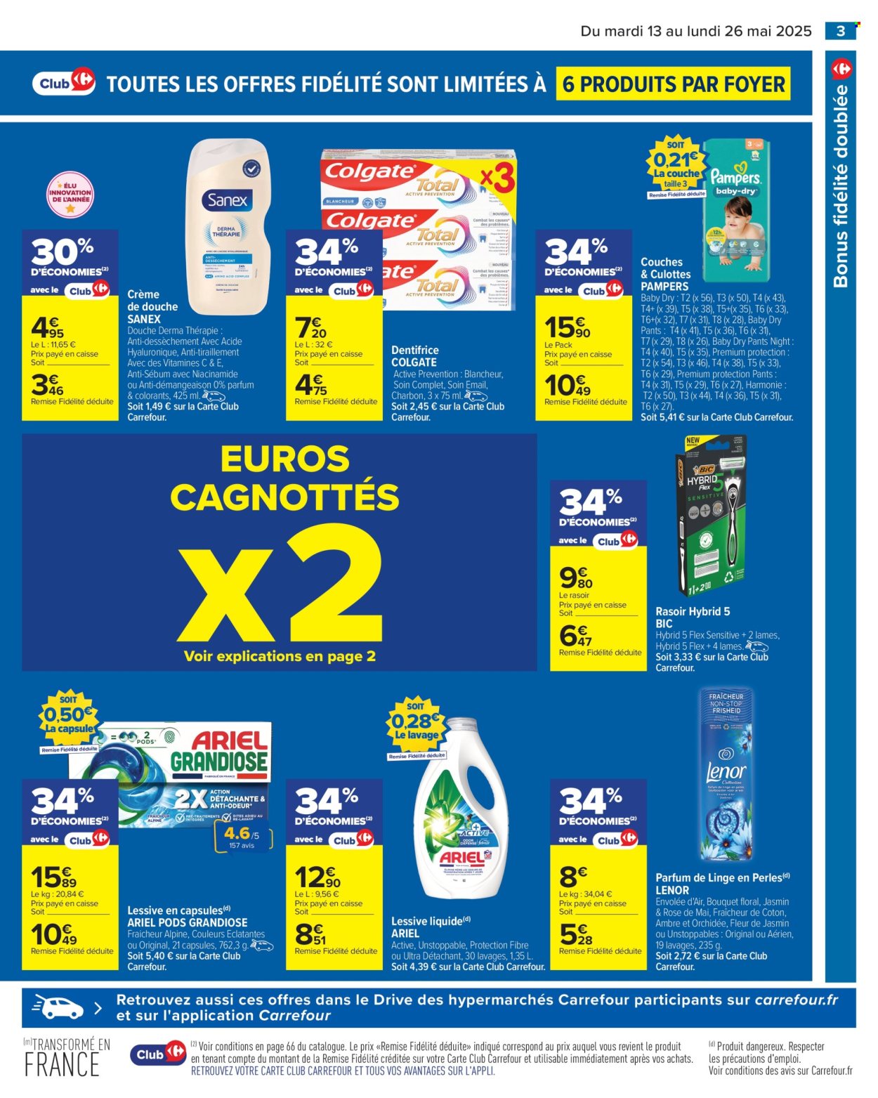 Catalogue Carrefour Hypermarchés - 13.05.2025 - 26.05.2025. 