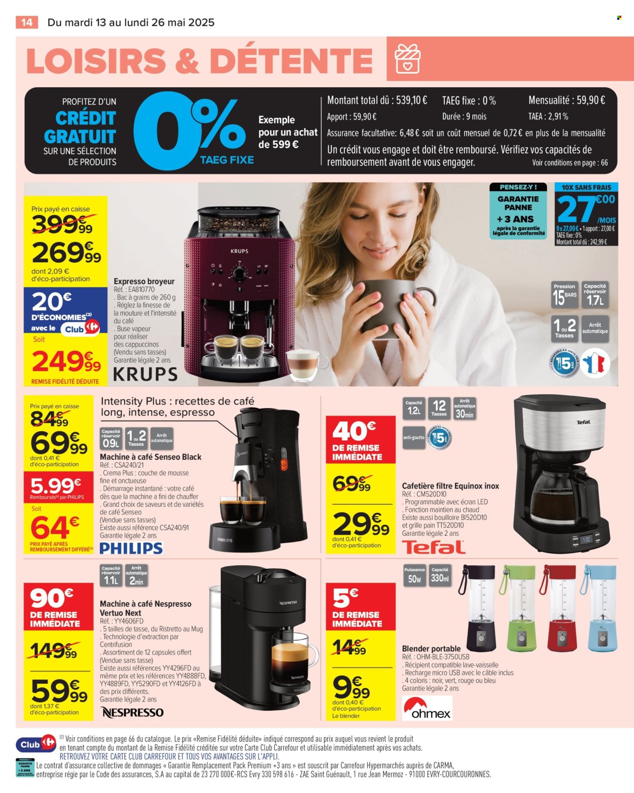 Catalogue Carrefour Hypermarchés - 13.05.2025 - 26.05.2025. 