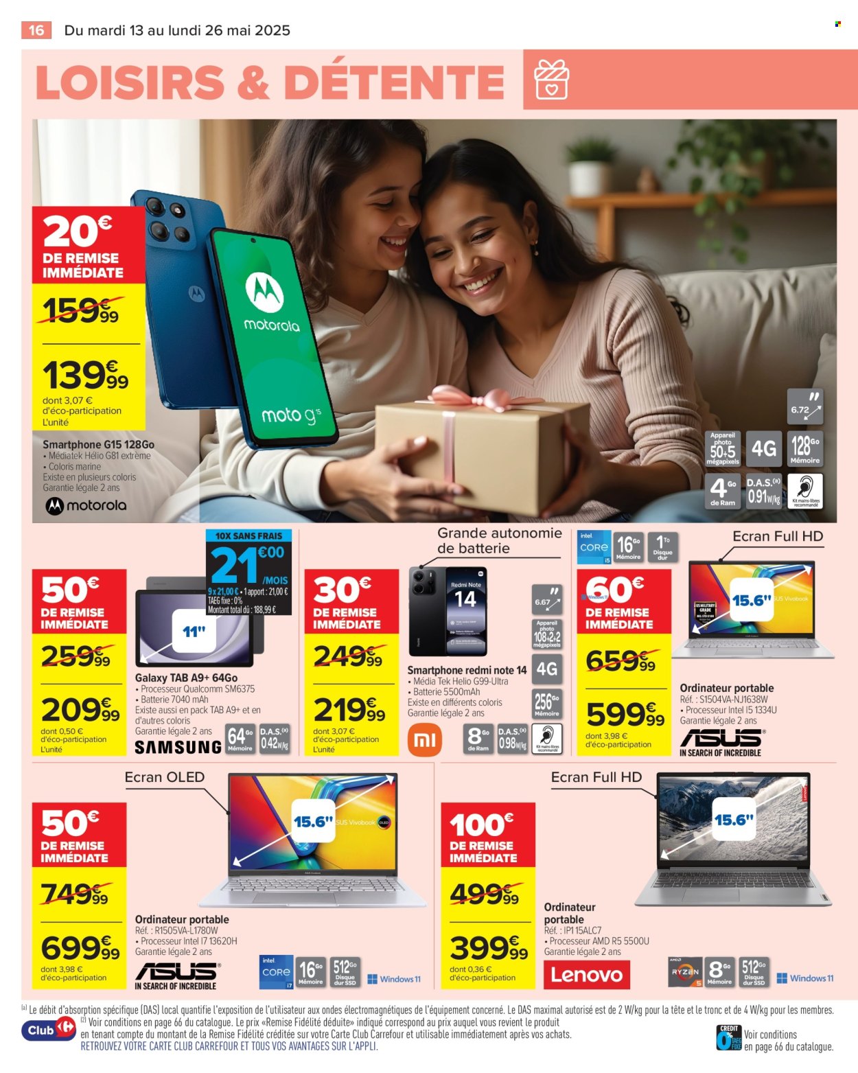 Catalogue Carrefour Hypermarchés - 13.05.2025 - 26.05.2025. 
