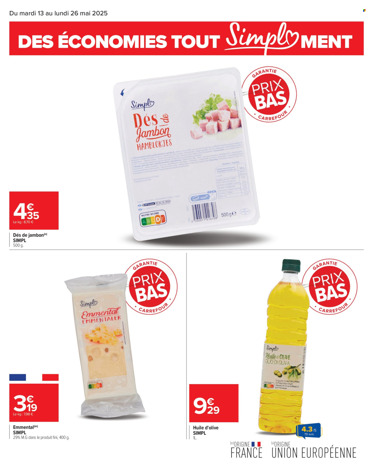 Catalogue Carrefour Hypermarchés - 13.05.2025 - 26.05.2025. 