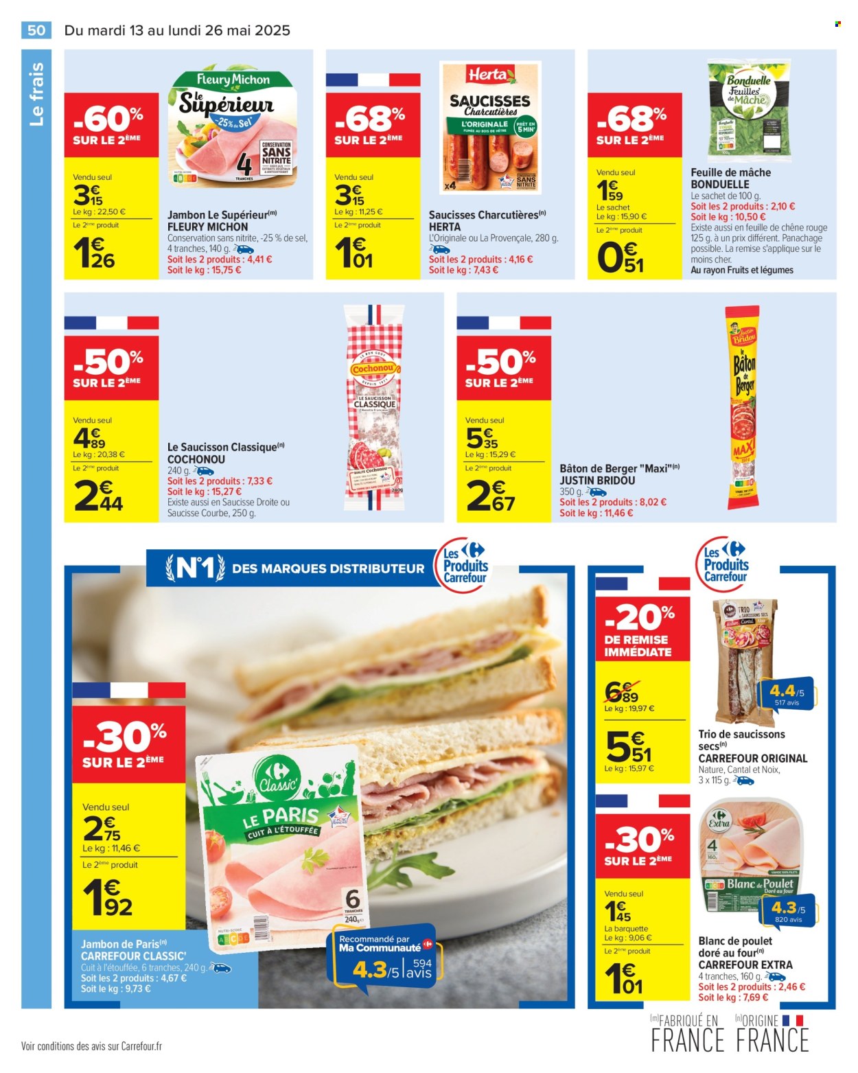 Catalogue Carrefour Hypermarchés - 13.05.2025 - 26.05.2025. 