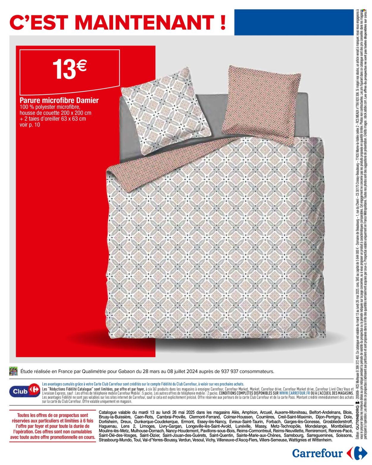 Catalogue Carrefour Hypermarchés - 13.05.2025 - 26.05.2025. 