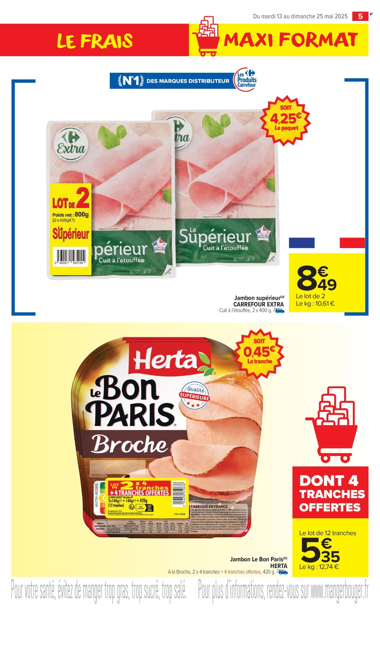 Catalogue Carrefour Market - 13.05.2025 - 25.05.2025. 