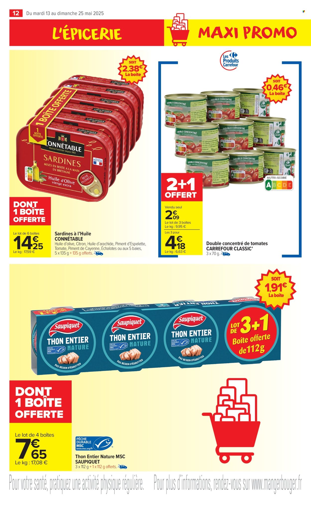 Catalogue Carrefour Market - 13.05.2025 - 25.05.2025. 