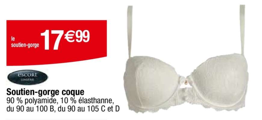 Soutien-gorge coque