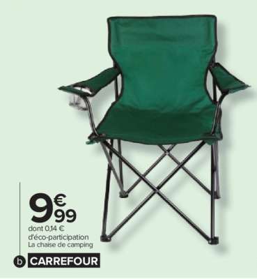 La chaise de camping
