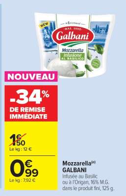 Mozzarella Galbani