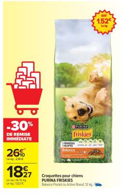 Croquettes pour chiens PURINA FRISKIES
