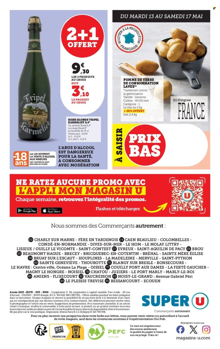 Catalogue SUPER U - 13.05.2025 - 25.05.2025. 