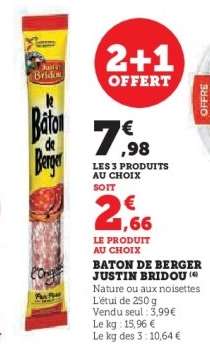 Bâton De Berger Justin Bridou