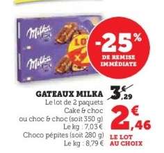 Gateaux Milka