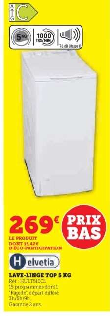 Lave-linge Top 5 kg