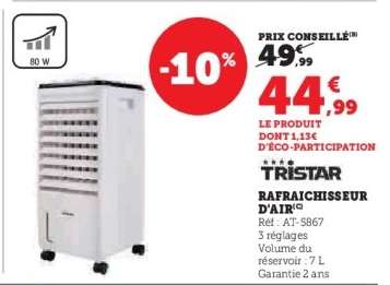 Tristar Rafraichisseur d'Air