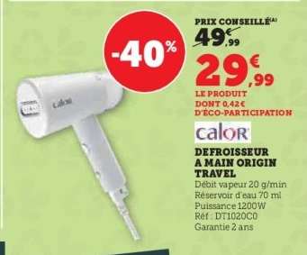 Défroisseur à Main Origin Travel