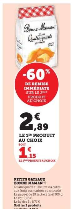Petits Gateaux Bonne Maman