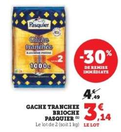 Gâche Tranchée "Brioche Pasquier"
