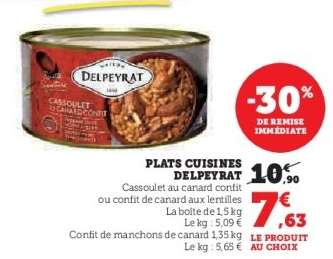 Plats Cuisinés Delpeyrat