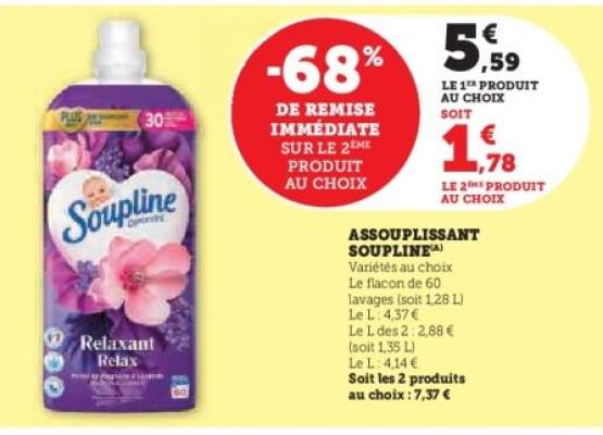 Assouplissant Soupline