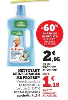 Nettoyant Multi-usages Mr Propre
