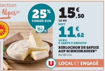 REBLOCHON DE SAVOIE AOP SCHMIDHAUSER