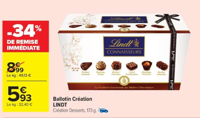 Ballotin Création LINDT