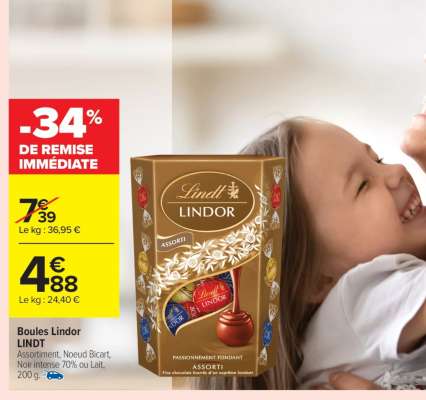 Boules Lindor Lindt