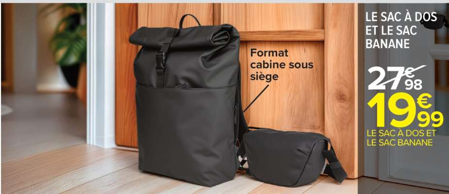 LE SAC À DOS ET LE SAC BANANE