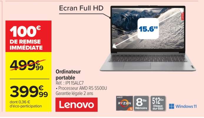 Ordinateur portable Lenovo