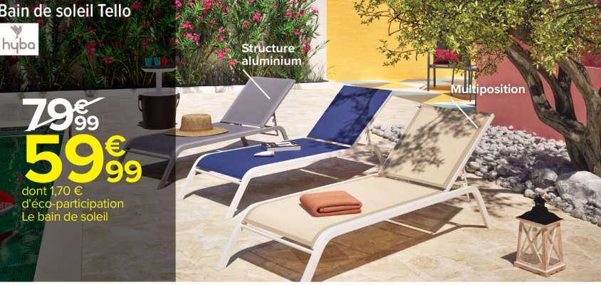 Bain de soleil Tello