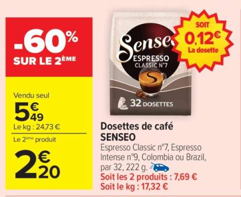 Dosettes De Café Senseo