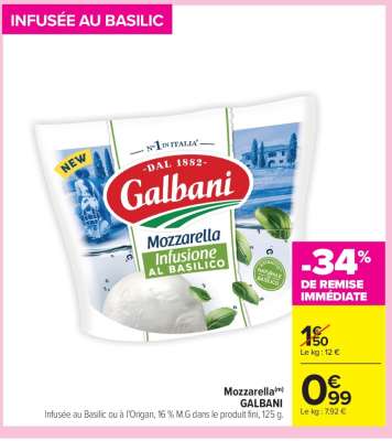 Mozzarella Galbani