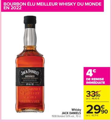 Whisky JACK DANIELS