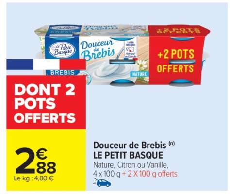 Douceur De Brebis Le Petit Basque