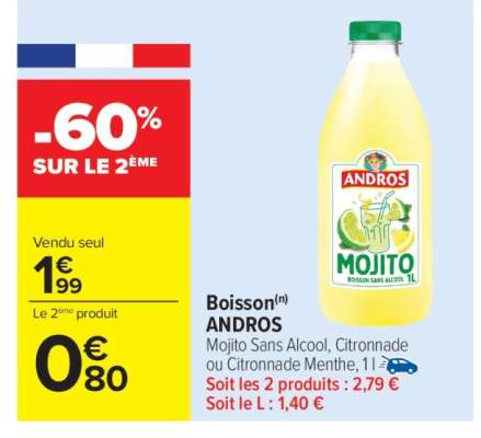 Boisson ANDROS