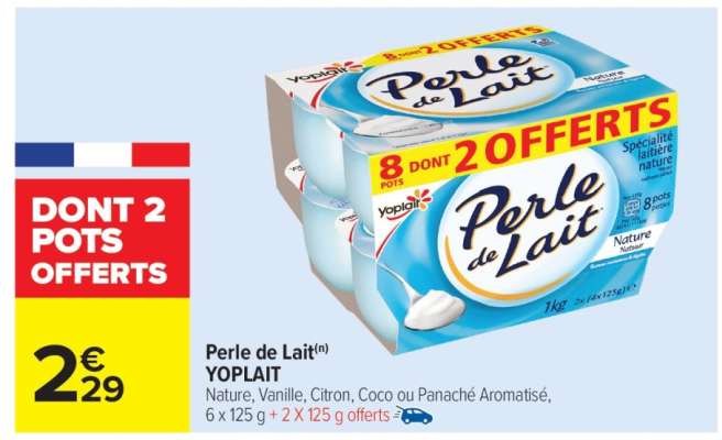 Perle De Lait Yoplait