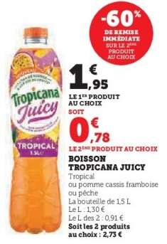 Boisson Tropicana Juicy