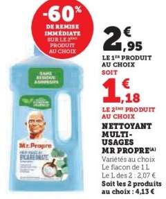Nettoyant Multi-usages Mr Propre