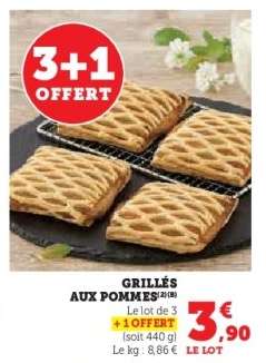 GRILLÉS AUX POMMES