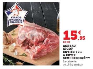 AGNEAU : GIGOT*** ENTIER
