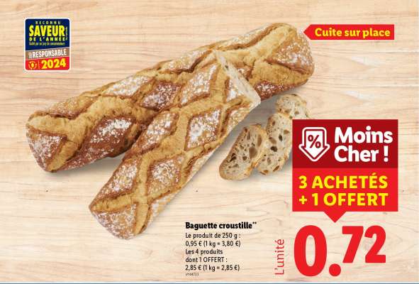 Baguette croustille