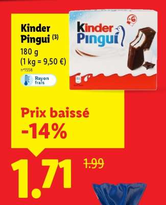 Kinder Pingui