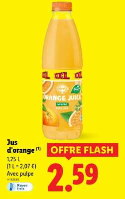 Jus d'orange