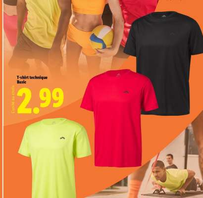 T-shirt technique Basic